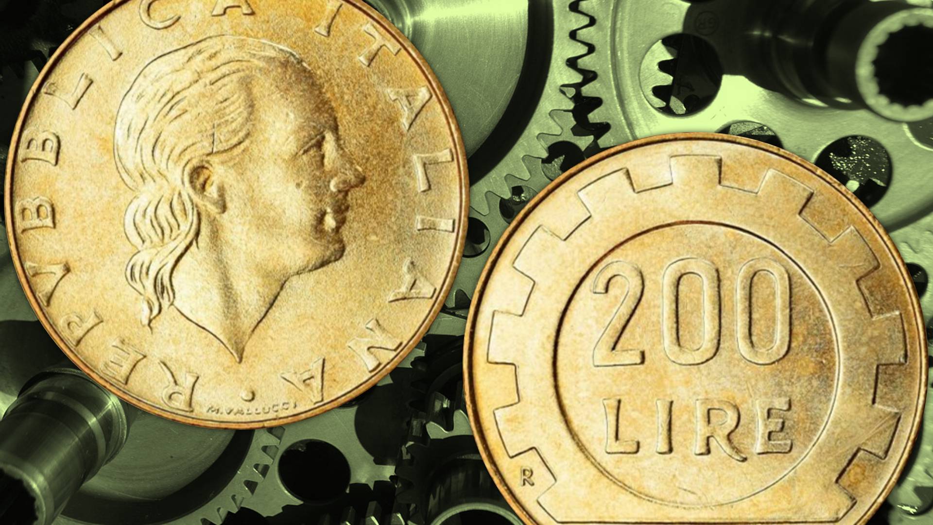 Moneta da 10 lire con grano, evidenziata per il suo valore collezionistico.