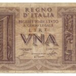 Moneta da 10 Lire con spiga, simbolo del valore storico e collezionistico.
