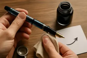 Penna stilografica con caricamento a stantuffo: vantaggi e accorgimenti per un utilizzo senza problemi