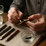 Qual è la migliore modalità di pulizia per penne stilografiche antiche? Le mosse che evitano danni permanenti