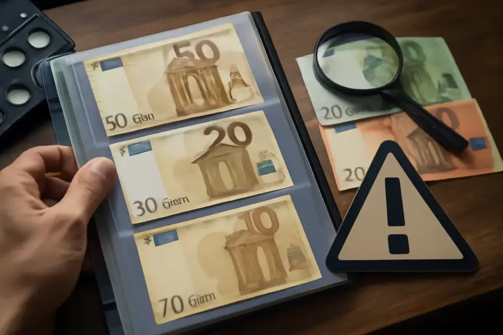 Serie limitate di banconote in euro: opportunità e rischi che ogni collezionista deve conoscere