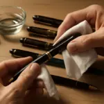 Come pulire penne d’epoca senza rischiare corrosione? Un procedimento sicuro per conservarle al meglio